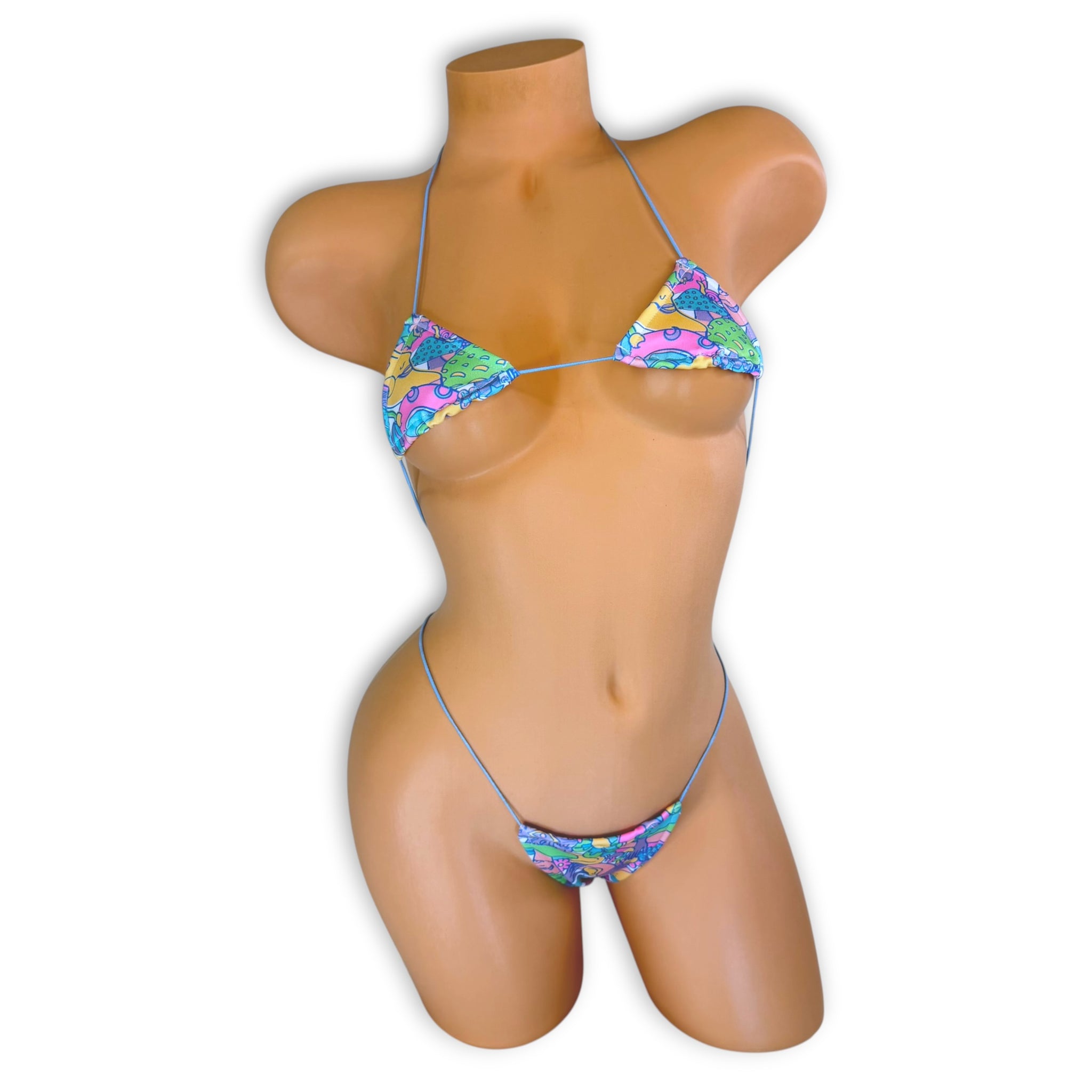 Pastel Shroom Teeny Tiny Micro 'Kini