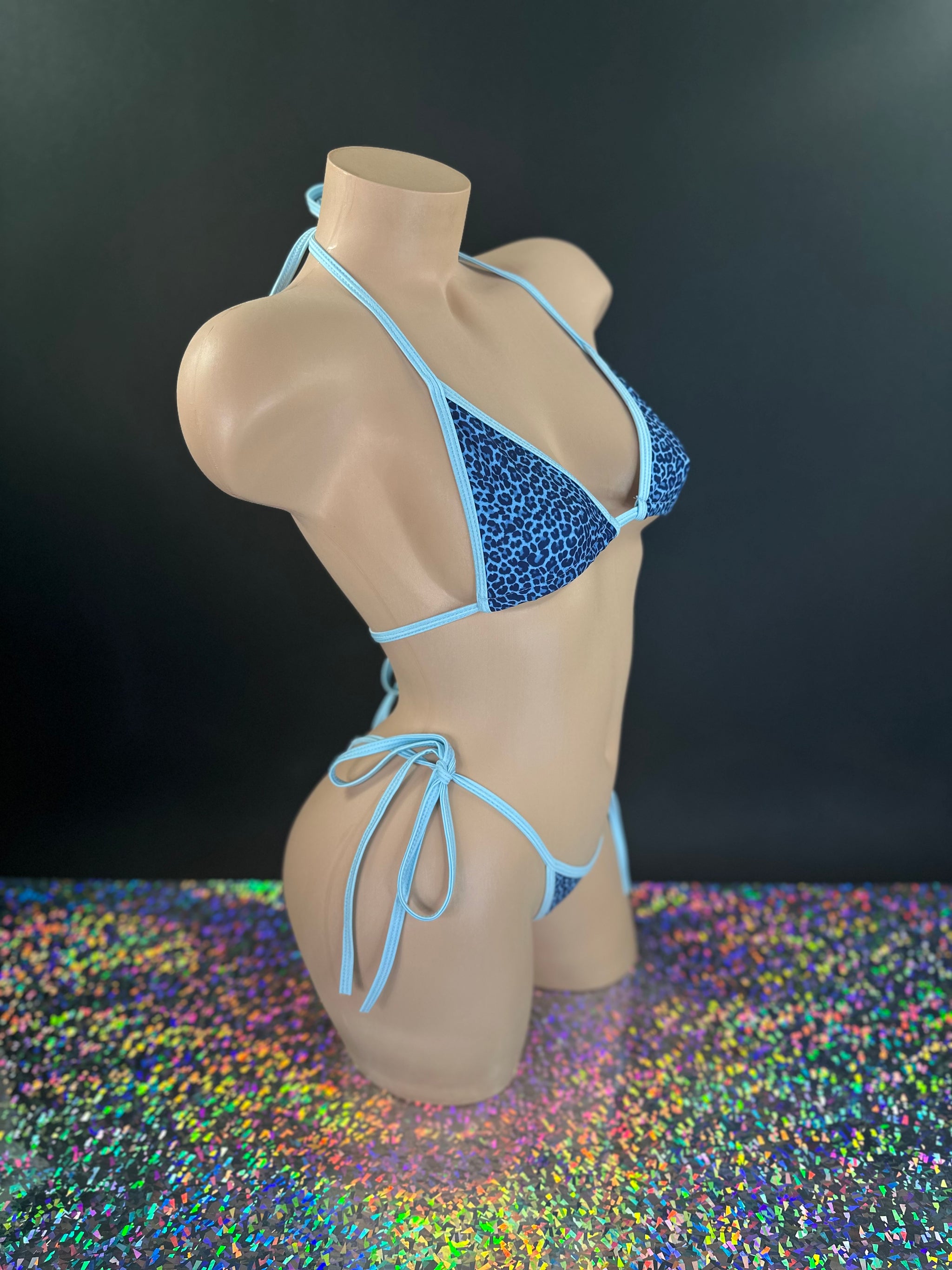 Blue Leopard Maggie Tiny 'Kini