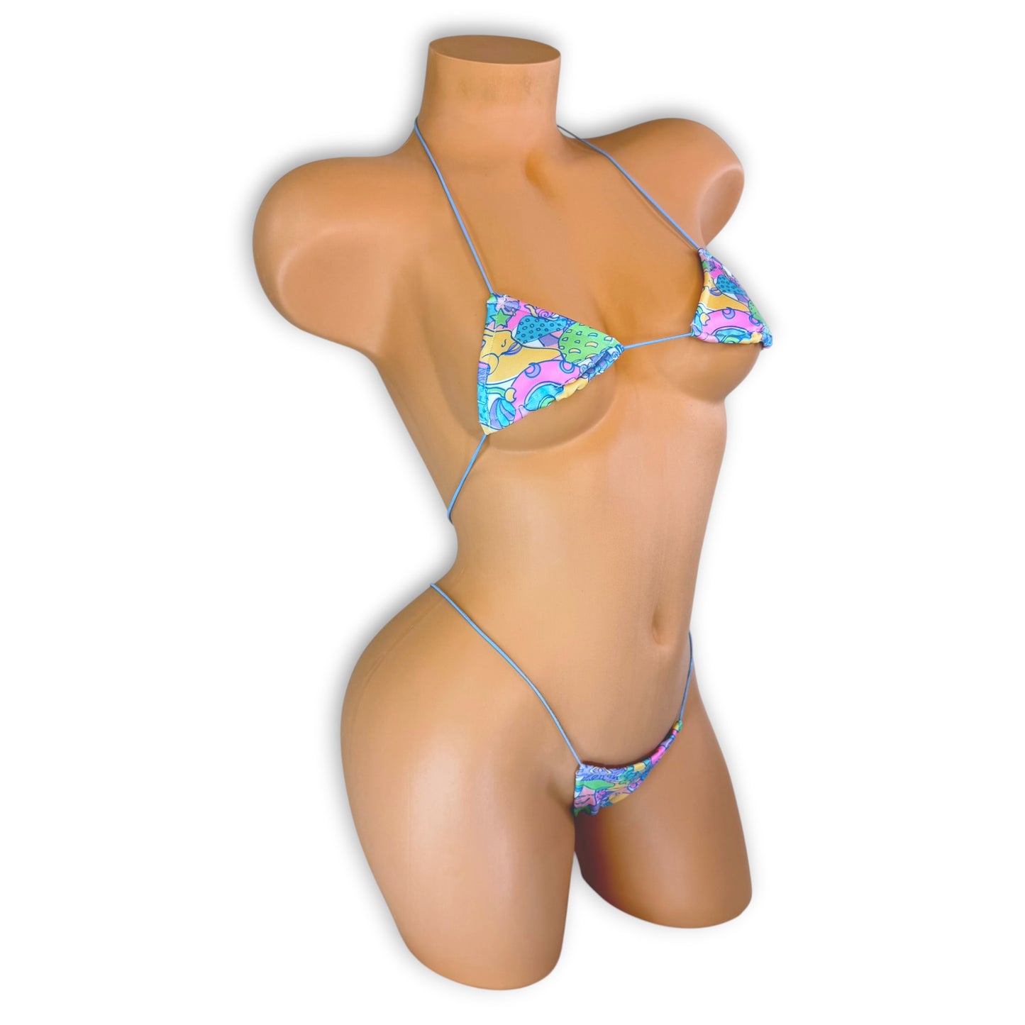 Pastel Shroom Teeny Tiny Micro 'Kini