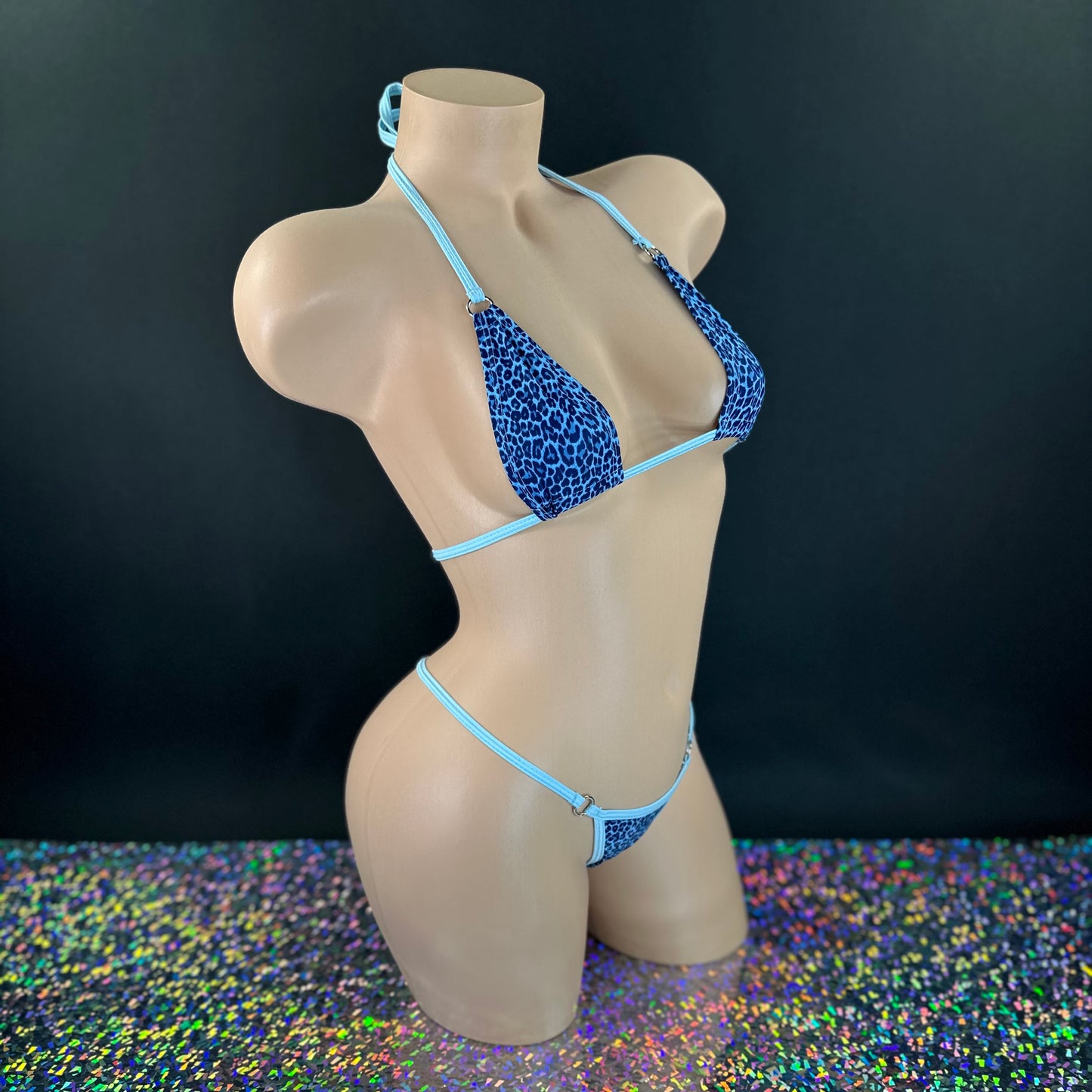 Blue Leopard Jada Set