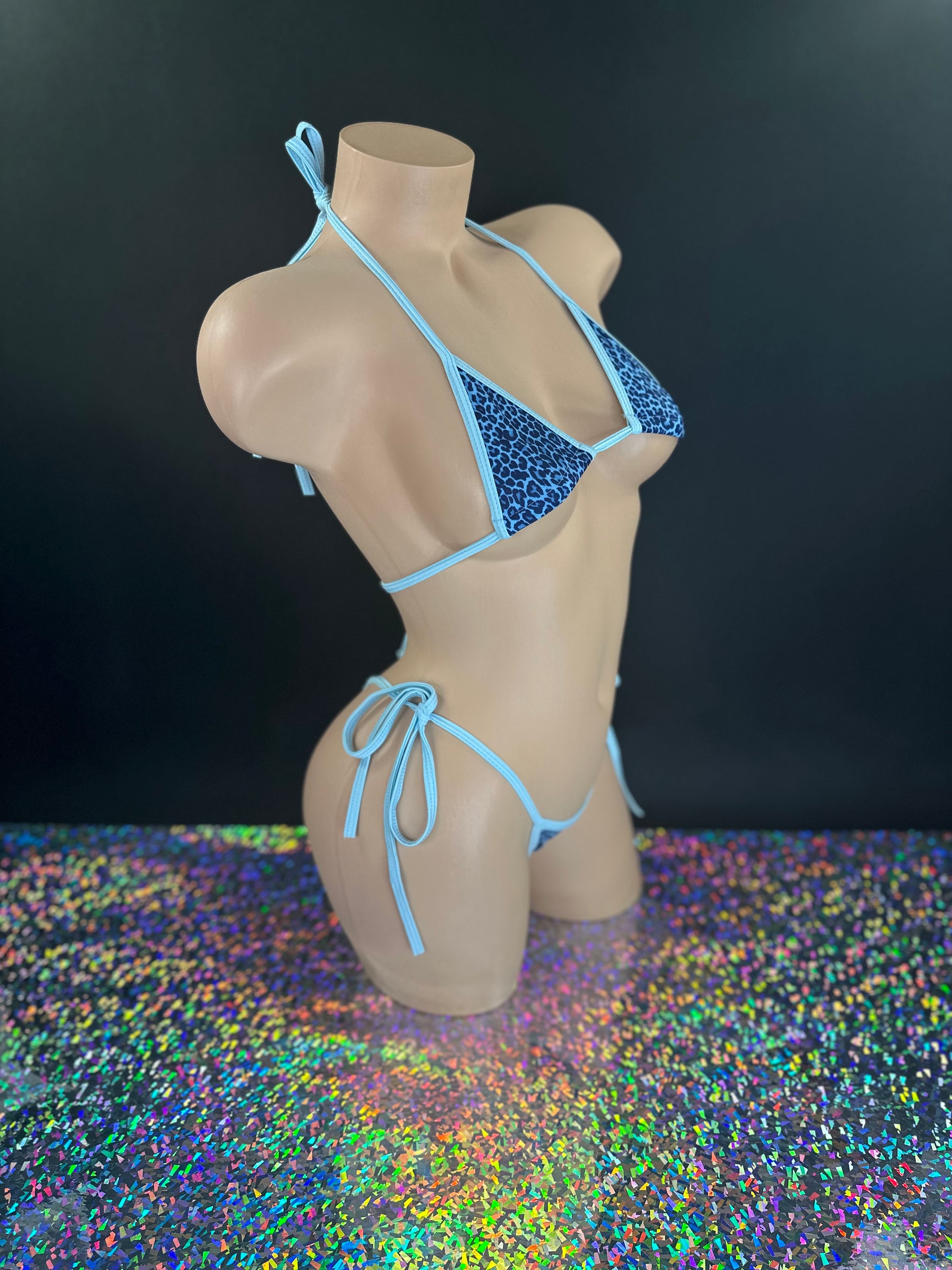 Blue Leopard Maggie Tiny 'Kini