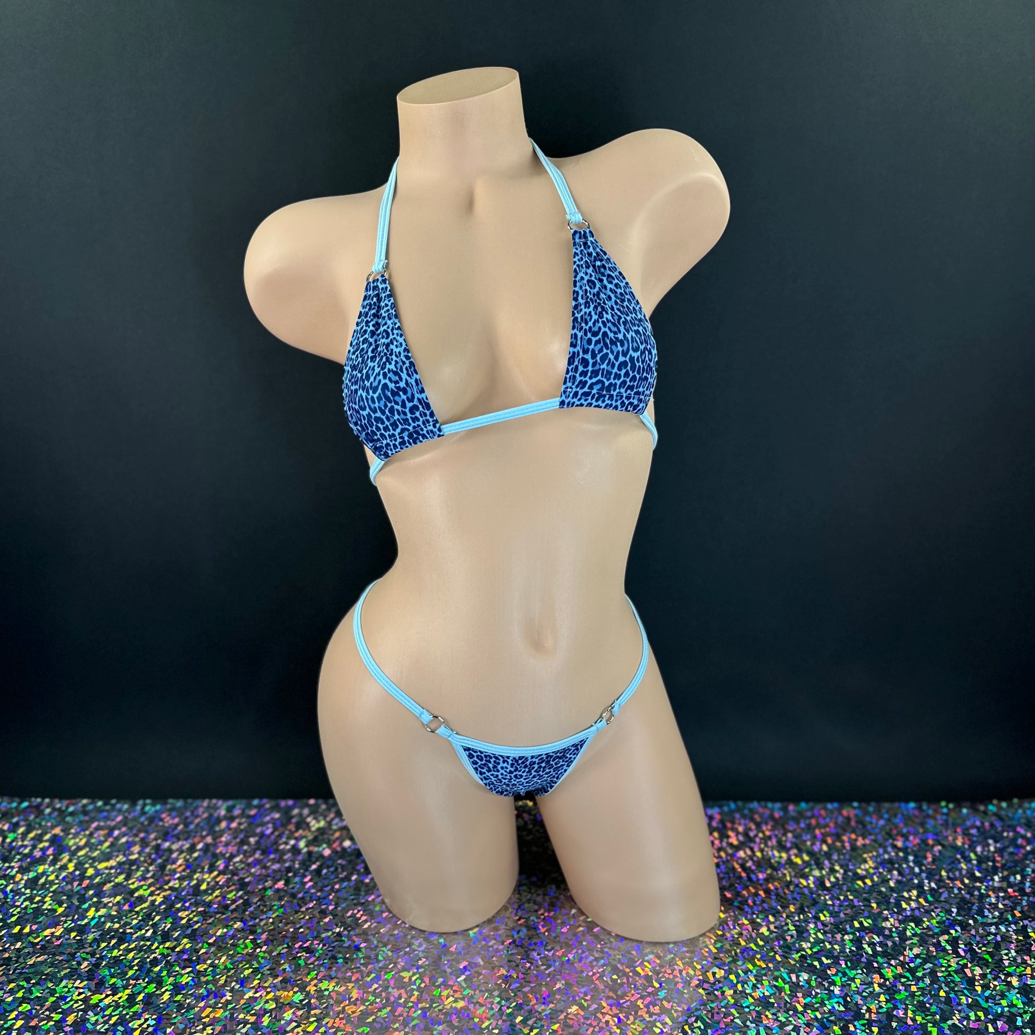 Blue Leopard Jada Set