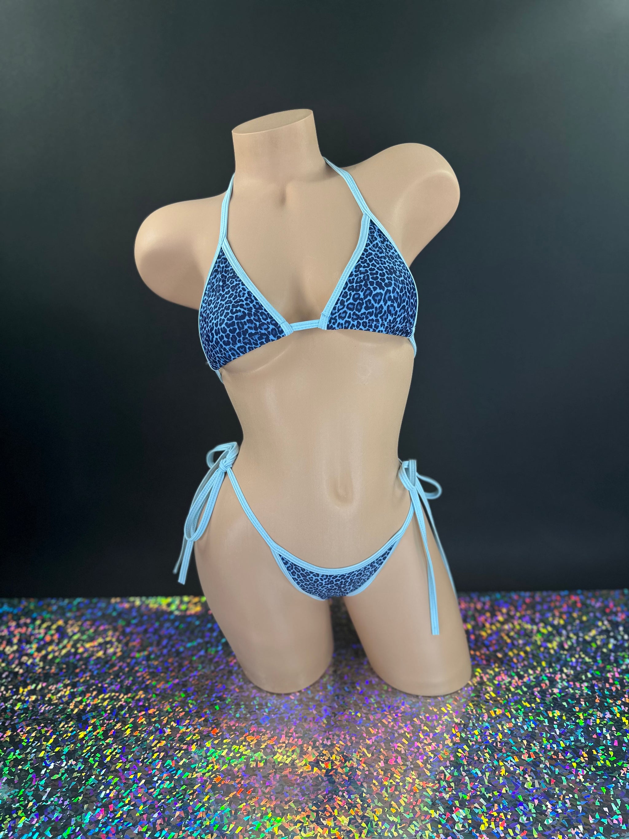 Blue Leopard Maggie Tiny 'Kini