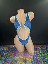 Blue Leopard Carson Bodysuit
