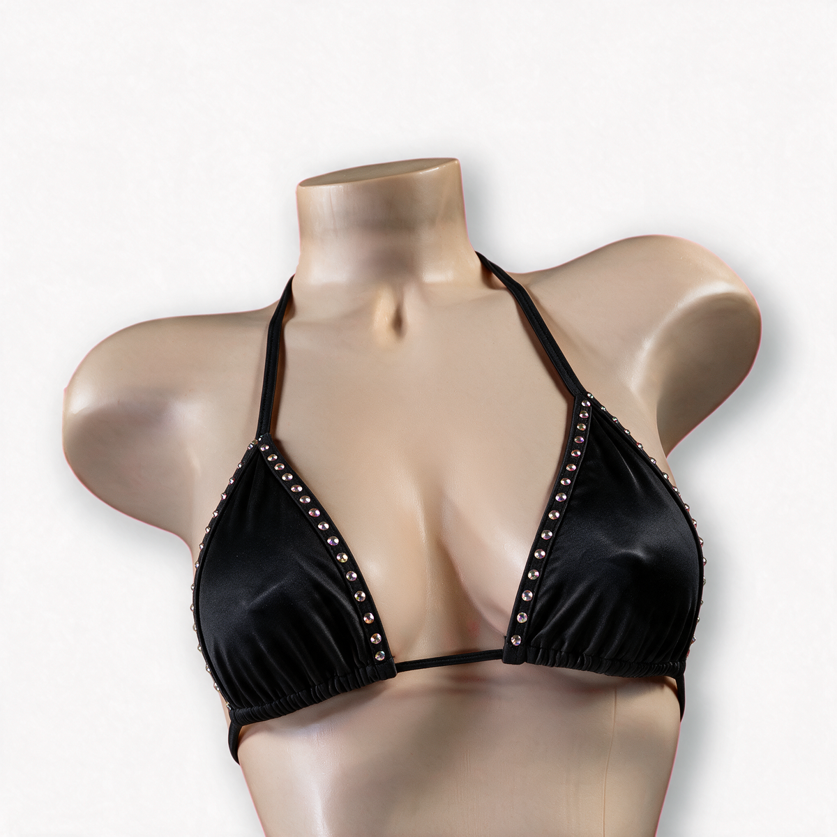 Crystal Teardrop Rhinestone Tri Top