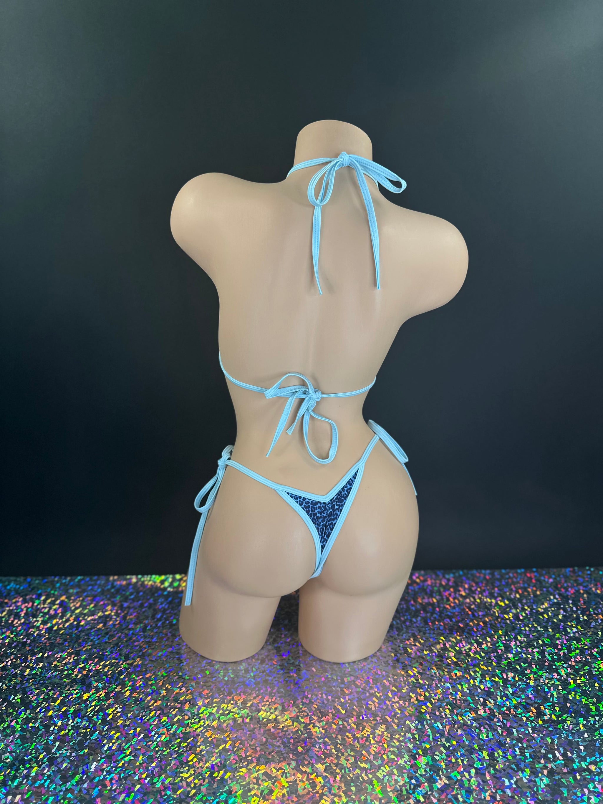 Blue Leopard Maggie Tiny 'Kini