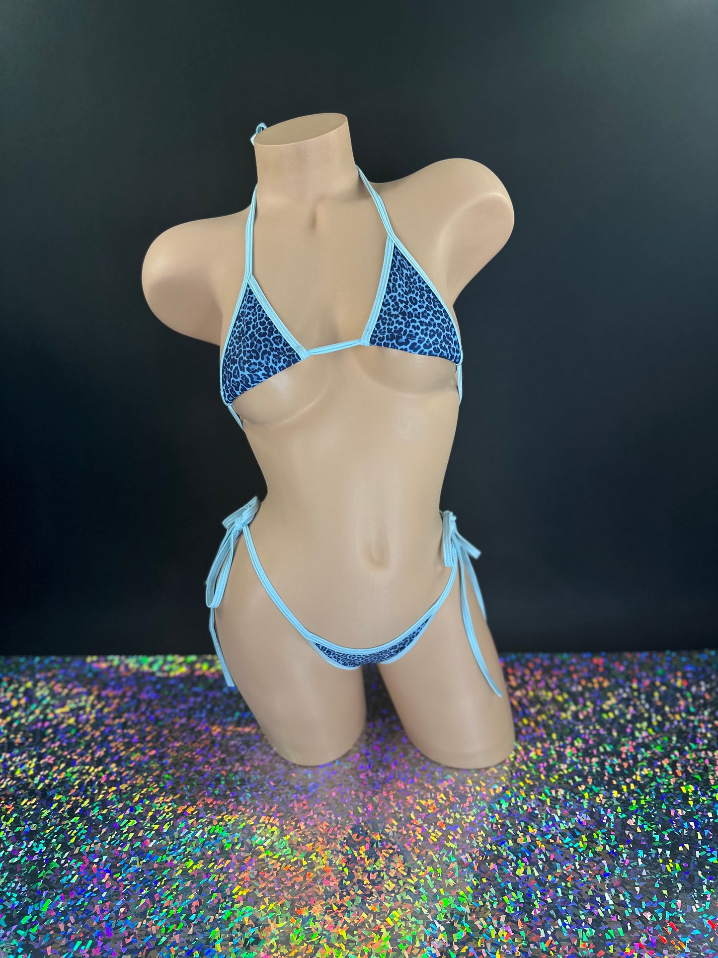 Blue Leopard Maggie Tiny 'Kini