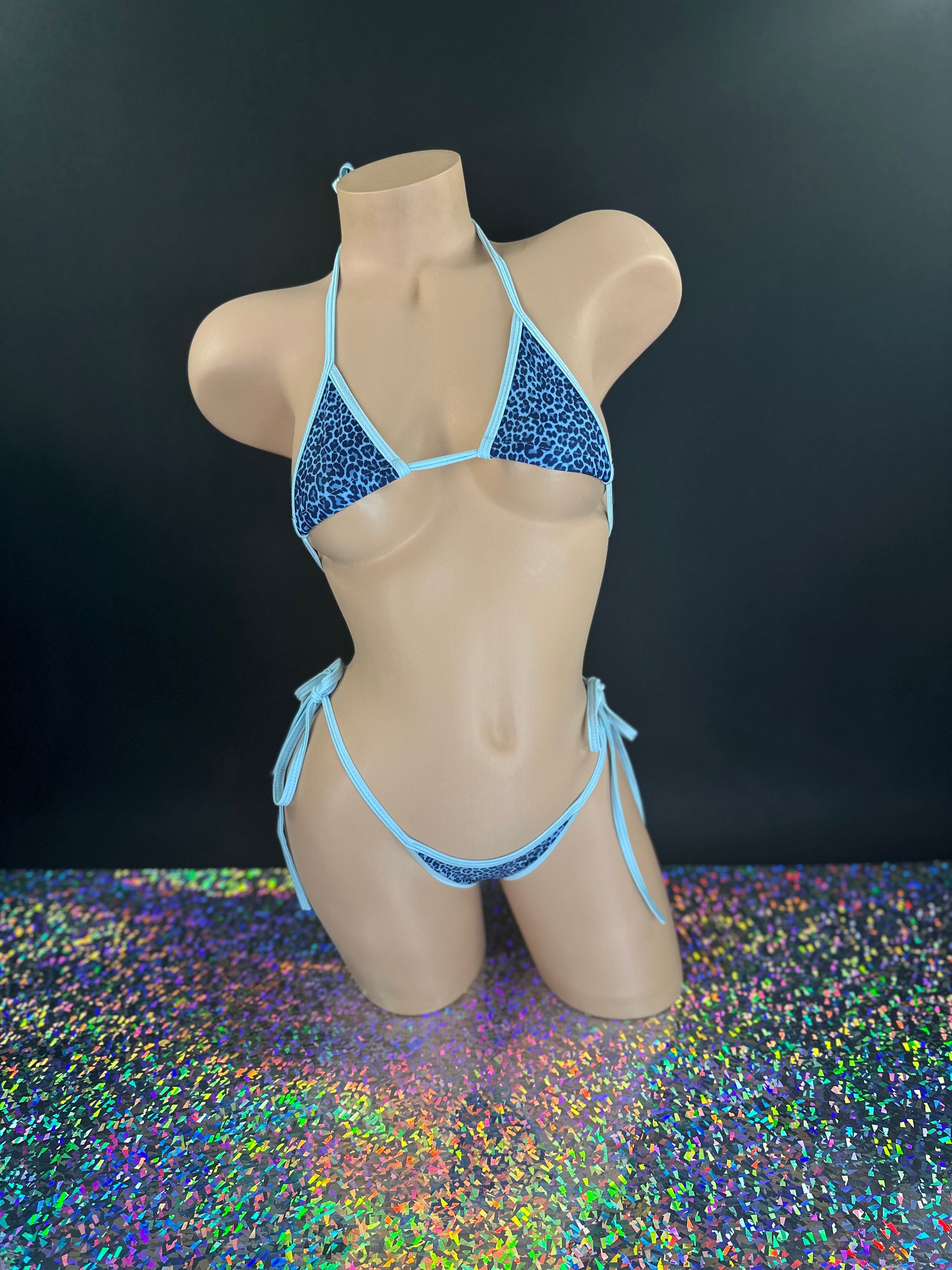 Blue Leopard Maggie Tiny 'Kini