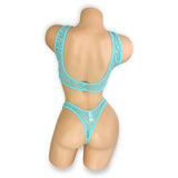Mint Caroline Lace Set