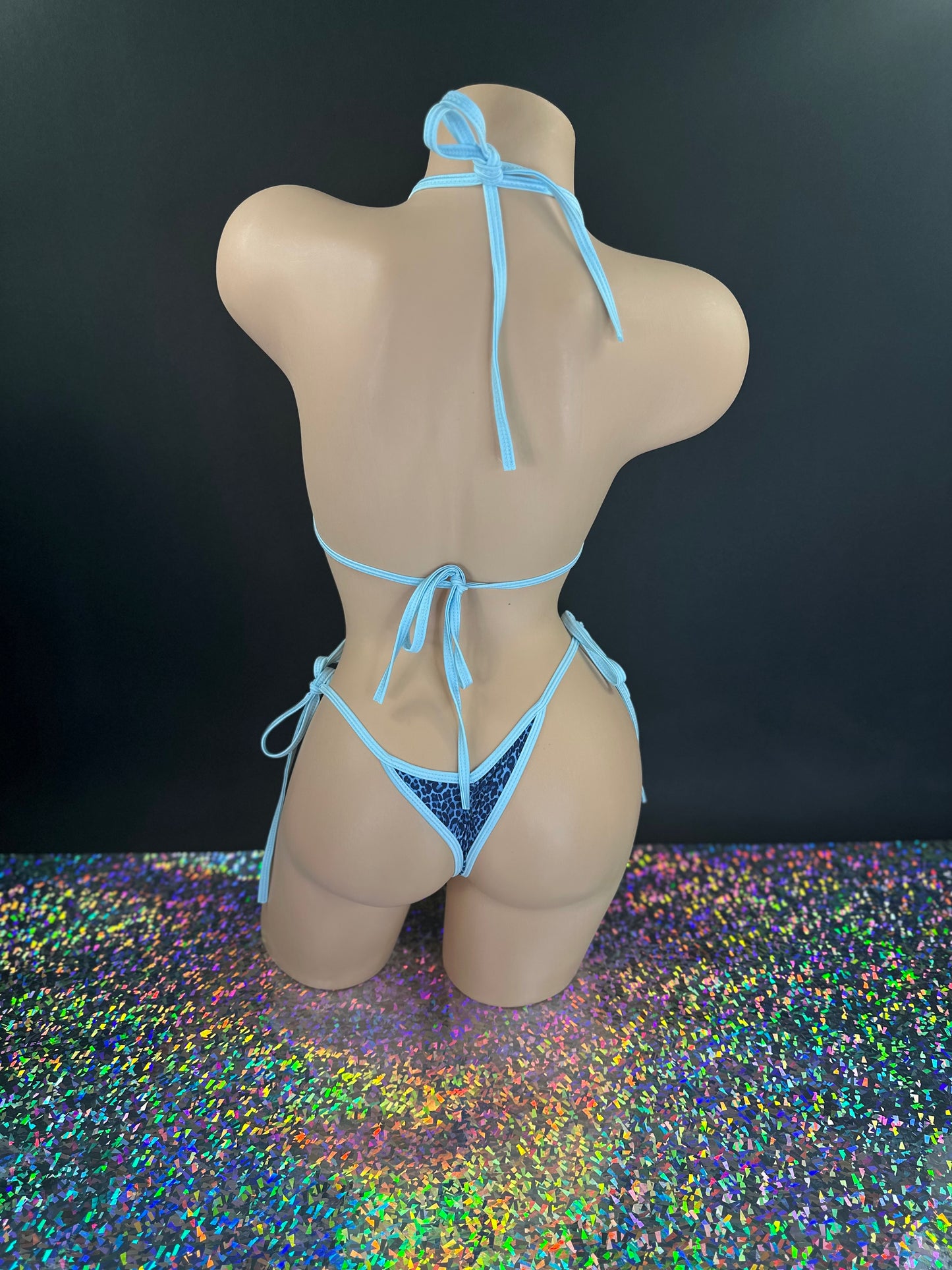 Blue Leopard Maggie Tiny 'Kini