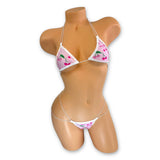 Cici Baby Pink Bow Cherry Micro ‘Kini
