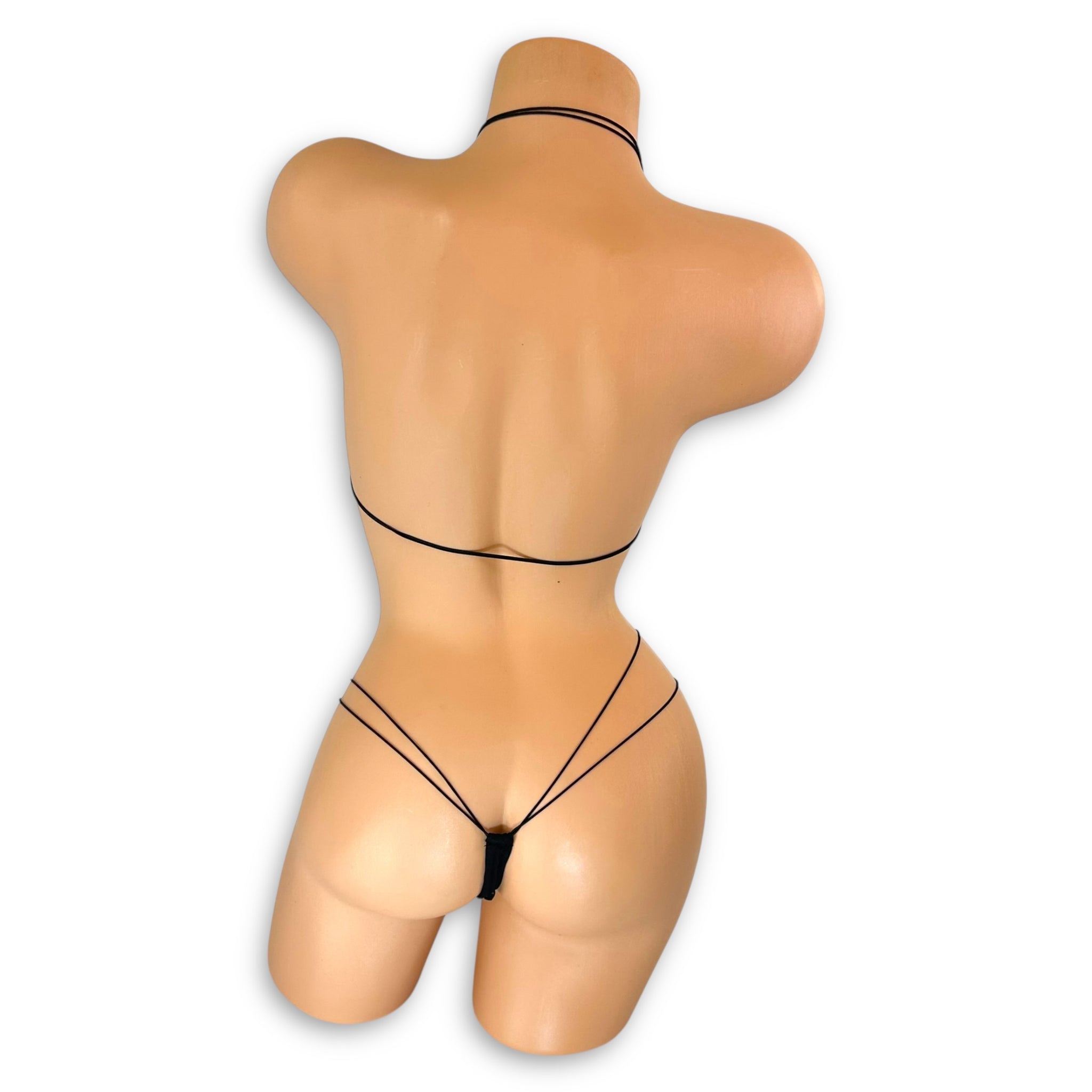 Cici Black Polkadot Micro ‘Kini