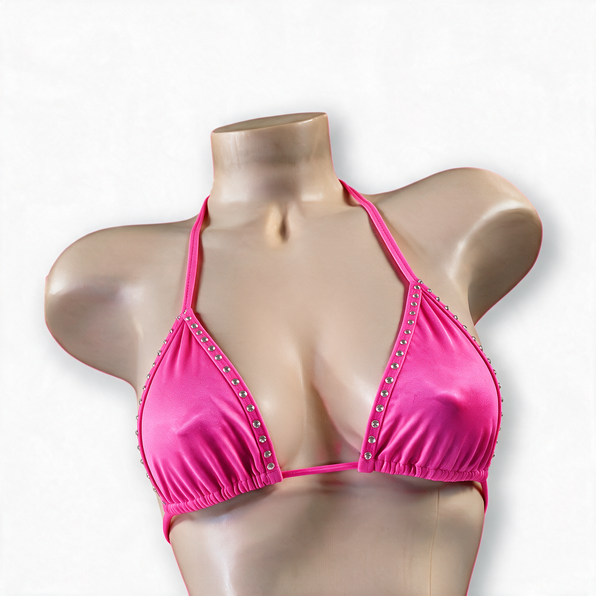 Crystal Teardrop Rhinestone Tri Top