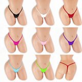 Fairy Dust V-Front G-String on mannequin in all 8 colors, Golddiggers Boutique