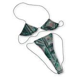 Green Holo Money Print Teeny Tiny Micro ‘Kini