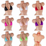 Skinny tri top on mannequin in all 8 colors, Golddiggers Boutique