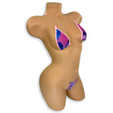 Smoked Jaime micro 'kini on mannequin, side view - Golddiggers Boutique