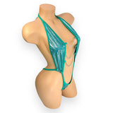 Aqua Shimmer Shine Donna Bodysuit