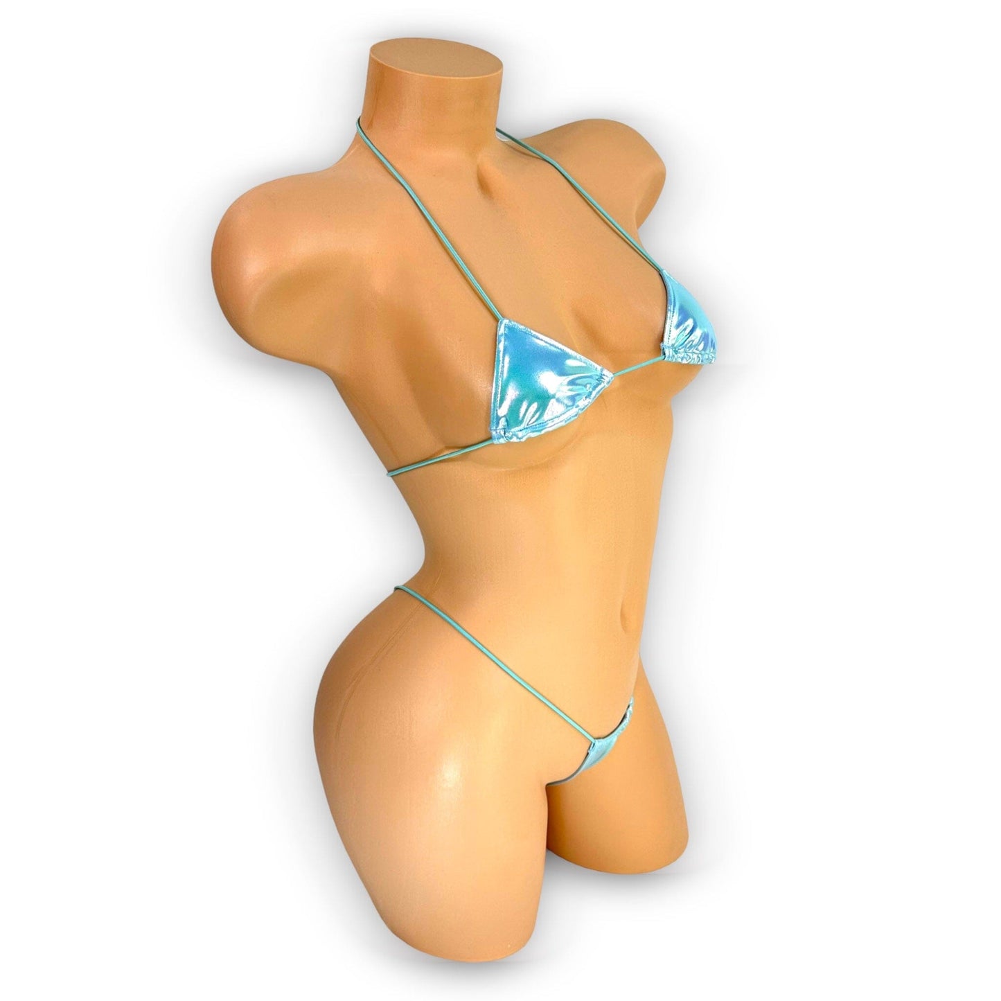 Baby Blue Oil Slick Teeny Tiny Micro ‘Kini