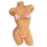 Baby Pink Oil Slick Teeny Tiny Micro ‘Kini