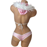 Baby Pink Phoebe Hooded Set