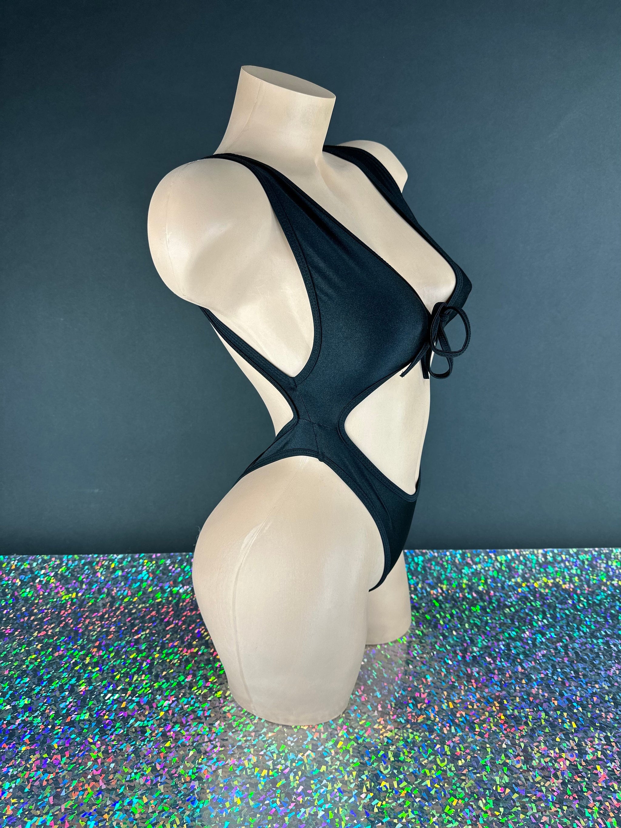 Black Carson Bodysuit