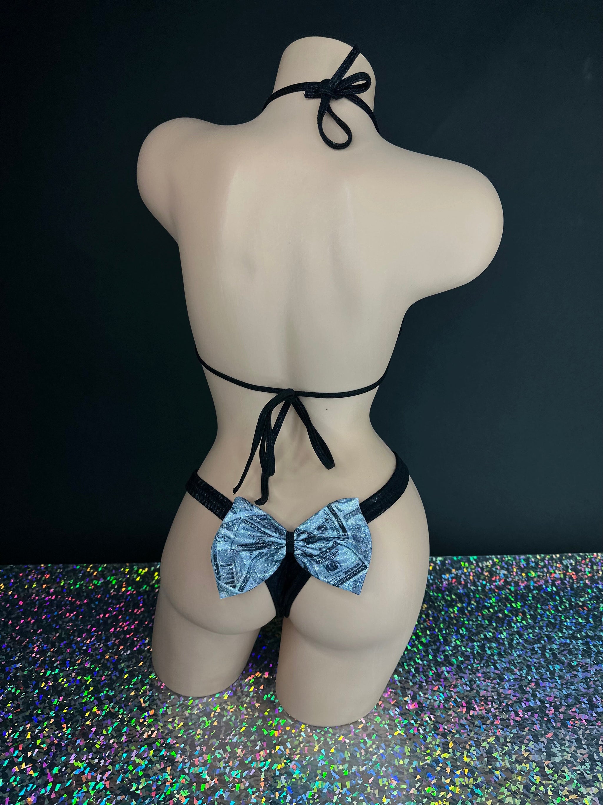 Black Holo Money Ella Set
