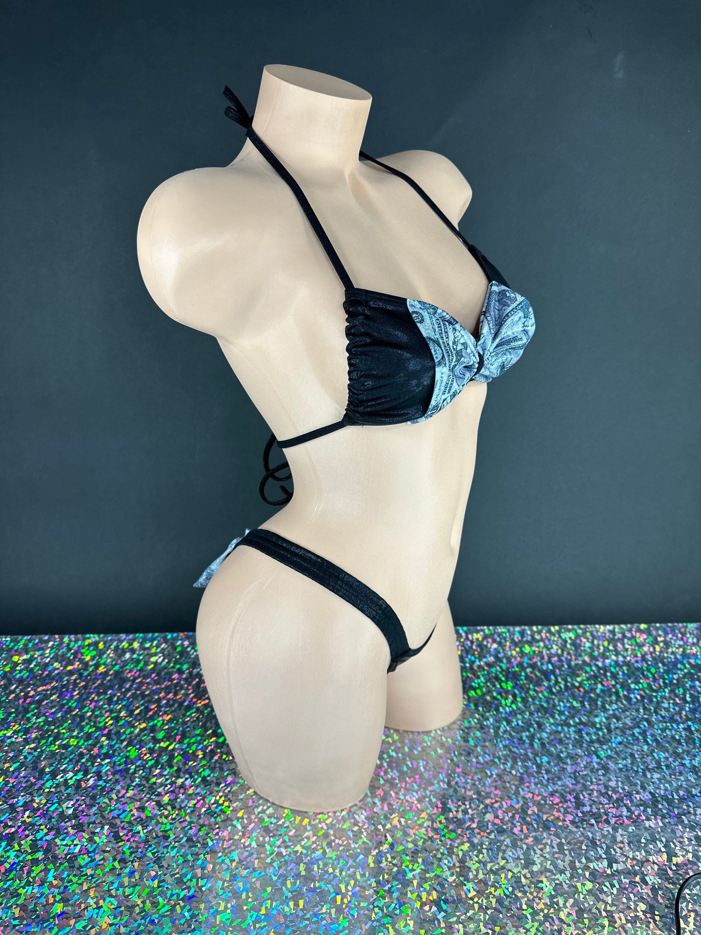 Black Holo Money Ella Set