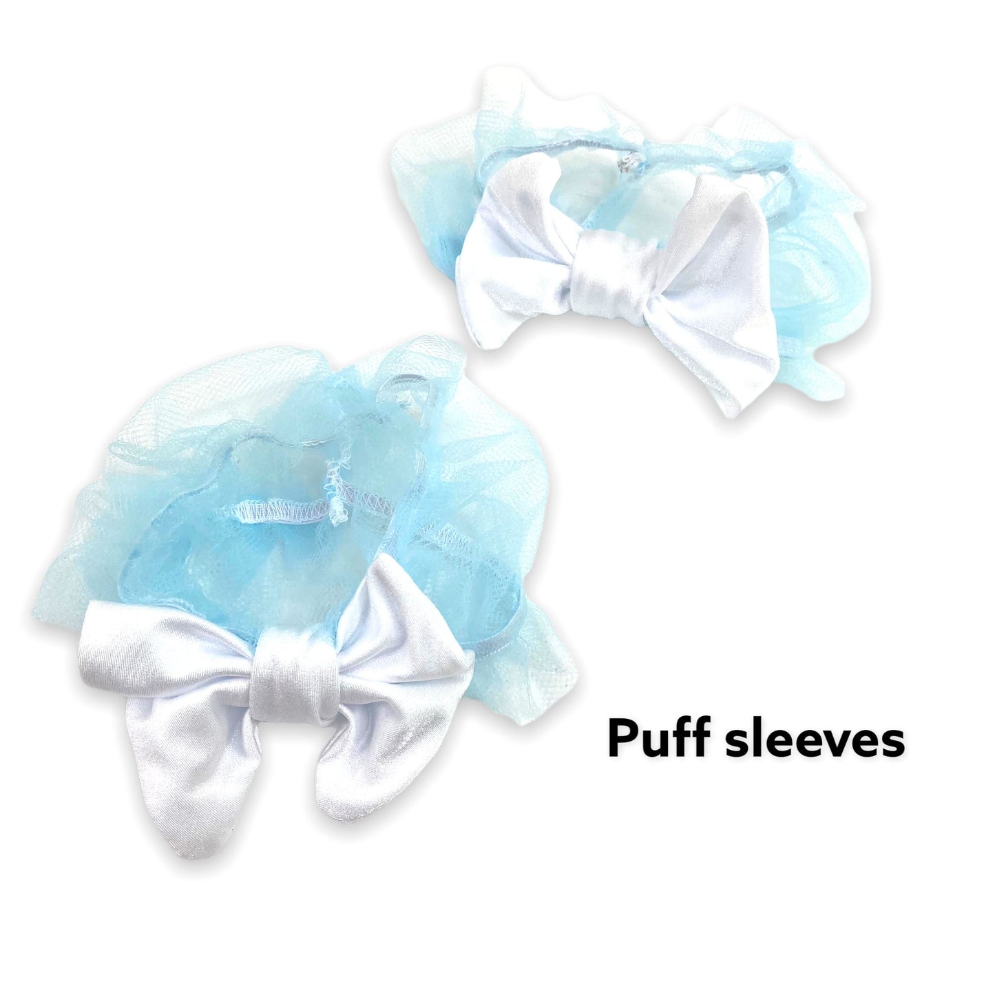 Blue Princess Costume crown headpiece detail, side view — Golddiggers Boutique exotic dancewear