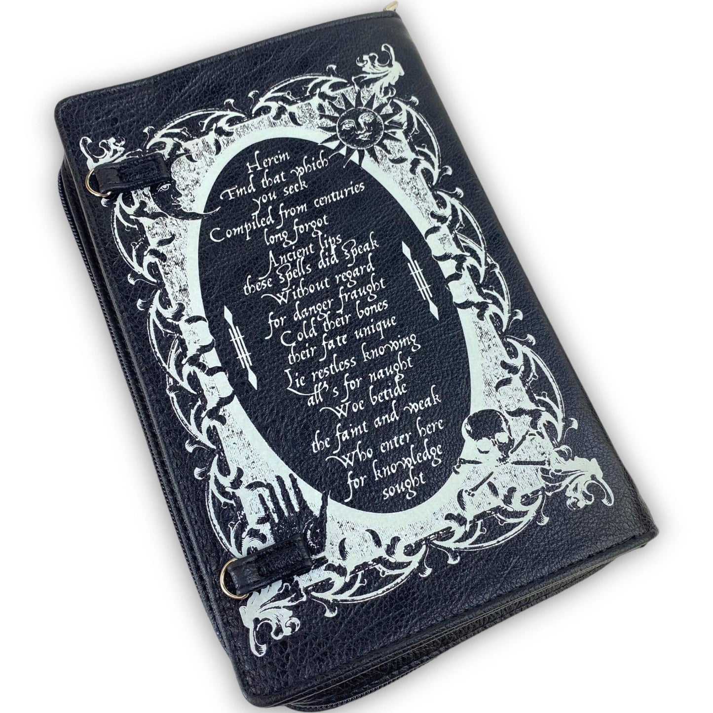 Book of Spells Zipper Money Bag