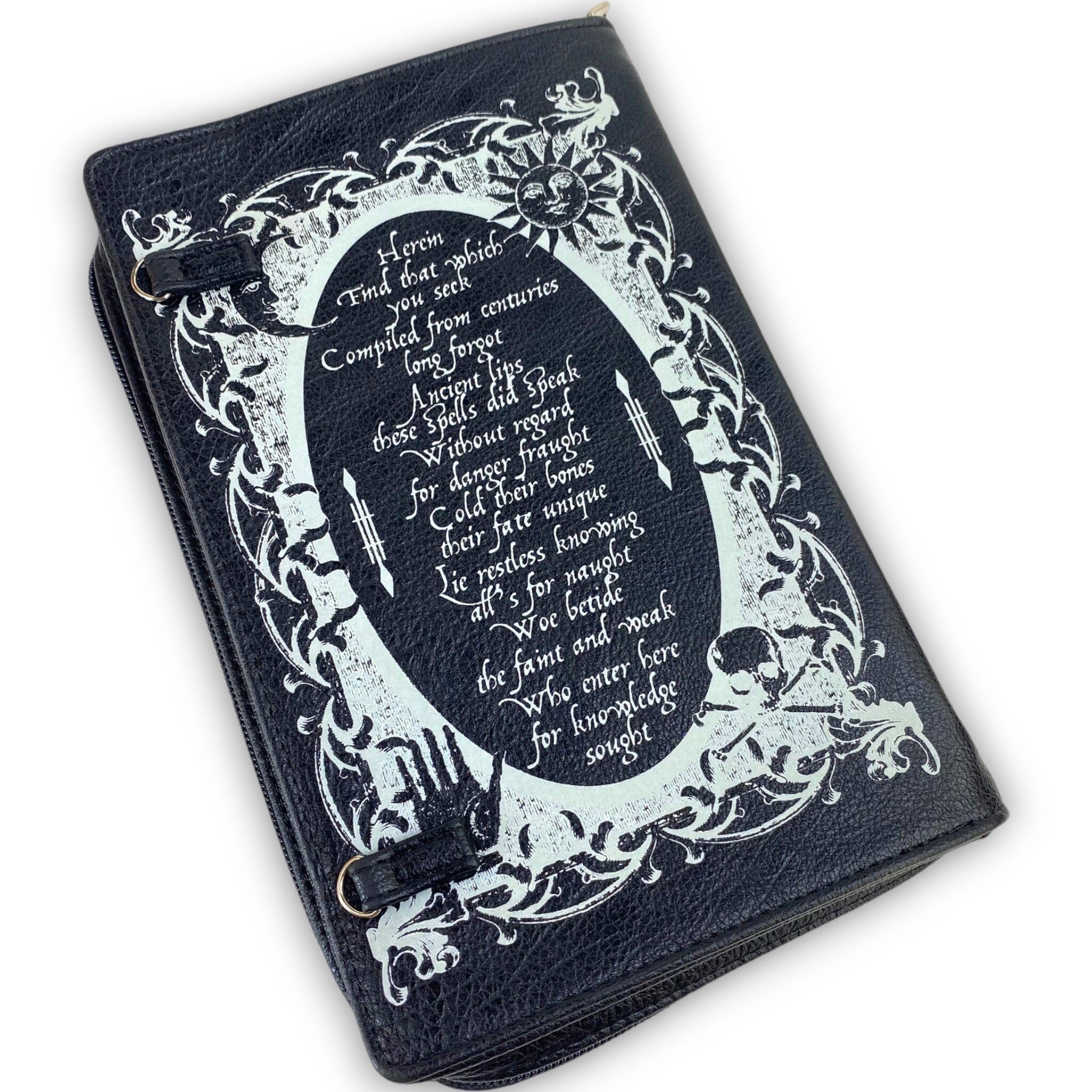Book of Spells Zipper Money Bag