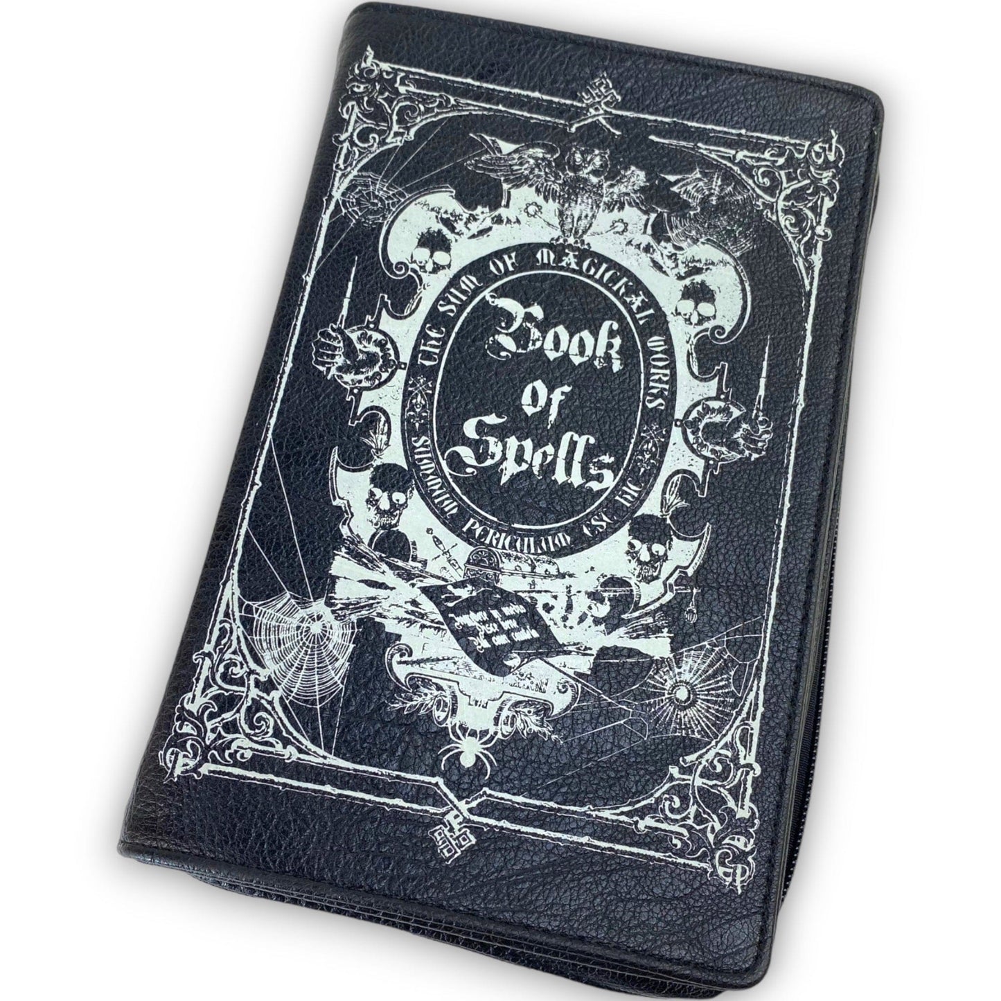 Book of Spells Zipper Money Bag