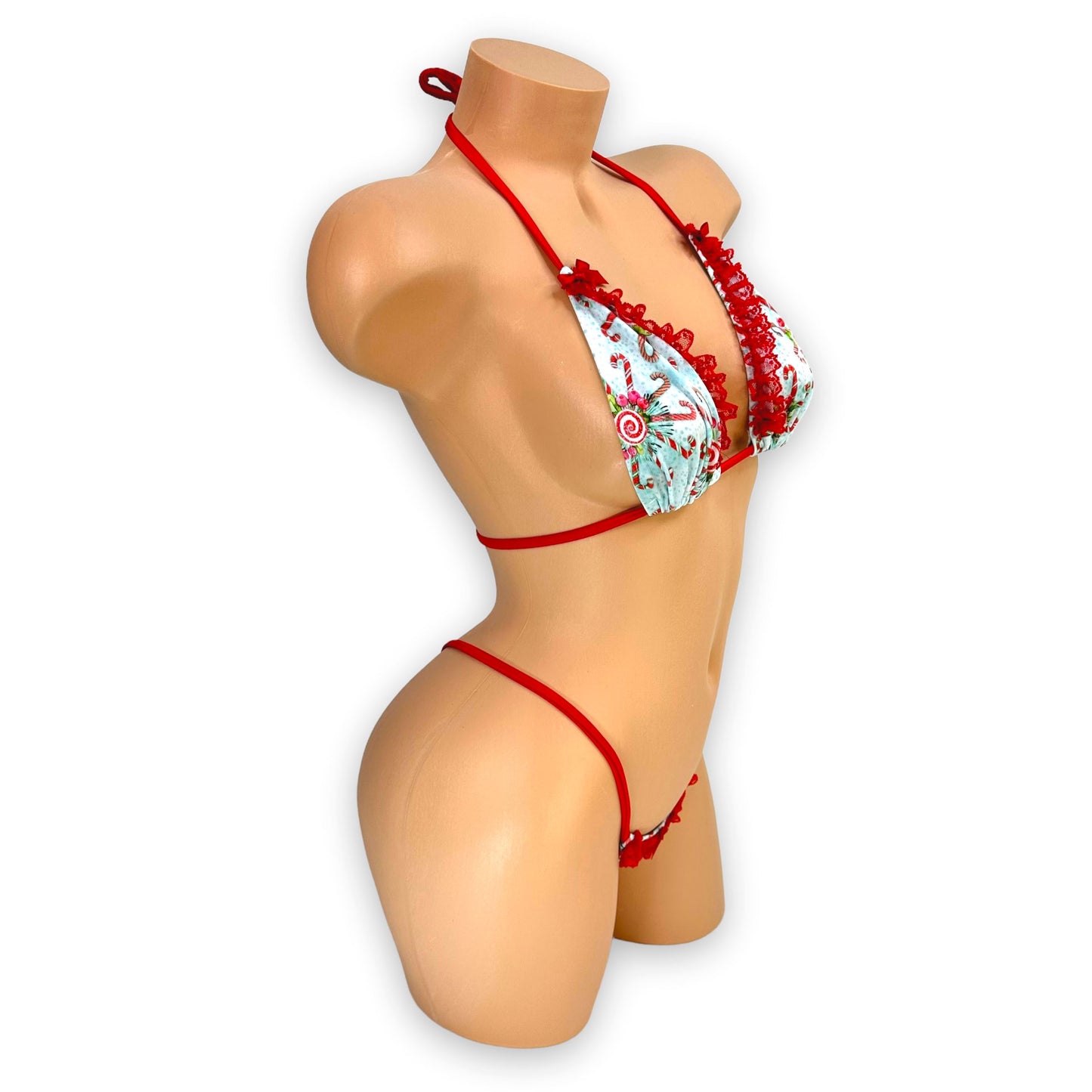Candy Cane Snow 'Kini