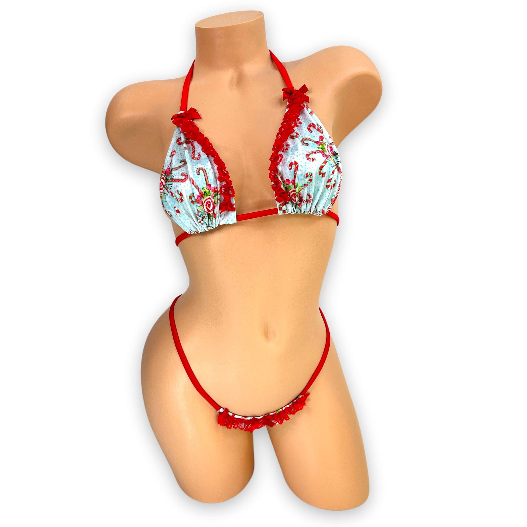 Candy Cane Snow 'Kini