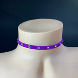 Colored Rhinestone Chokers