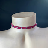 Colored Rhinestone Chokers