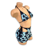 Flower Power Salma Faux Thong Skirt Set
