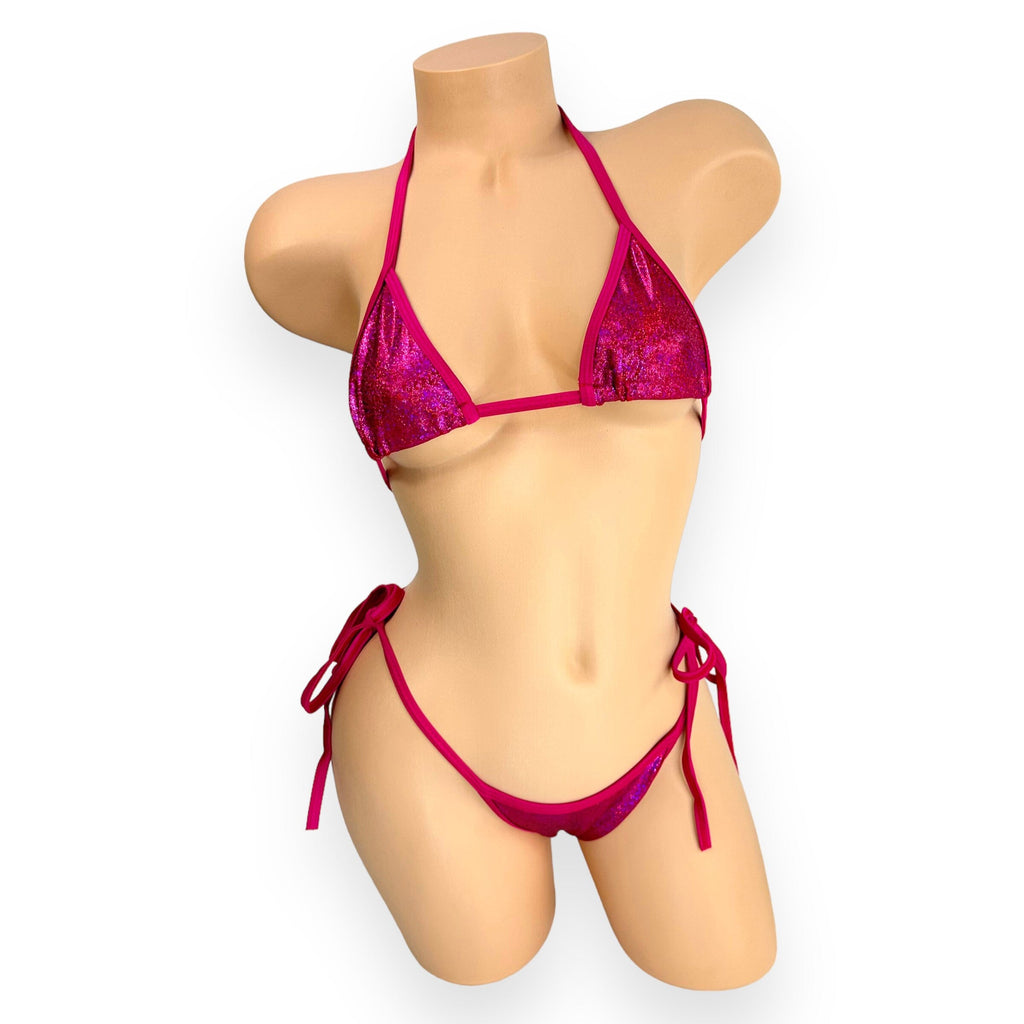 Fuchsia Shimmer Shine Maggie Tiny 'Kini