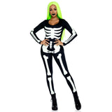Glowing Skeleton Catsuit