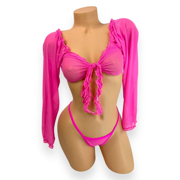 Hot Pink Penelope Skirt Set