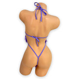 Lilac Fuzzy Wuzzy Paige Slingshot-Bodysuit