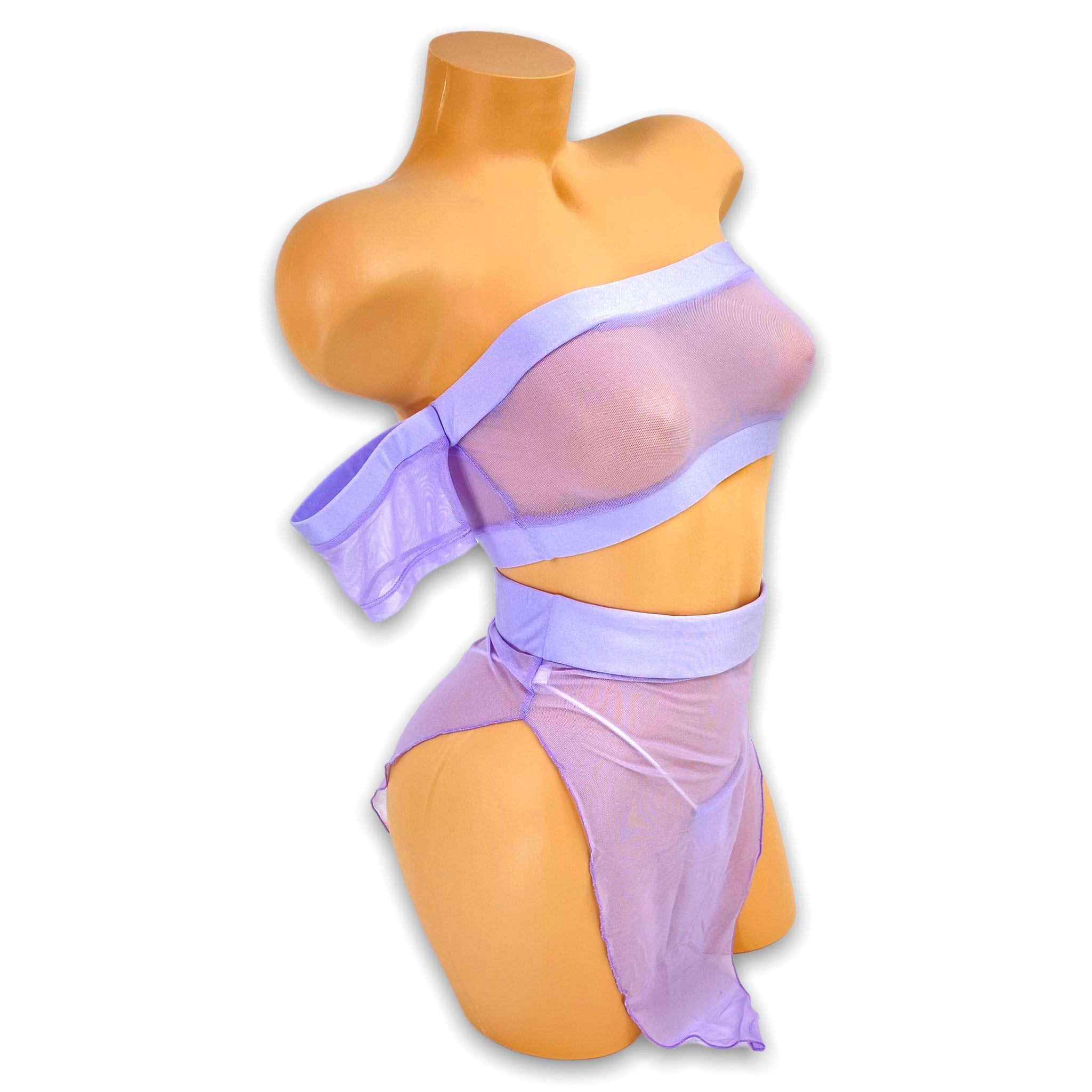 Lilac Sophia V Skirt Set