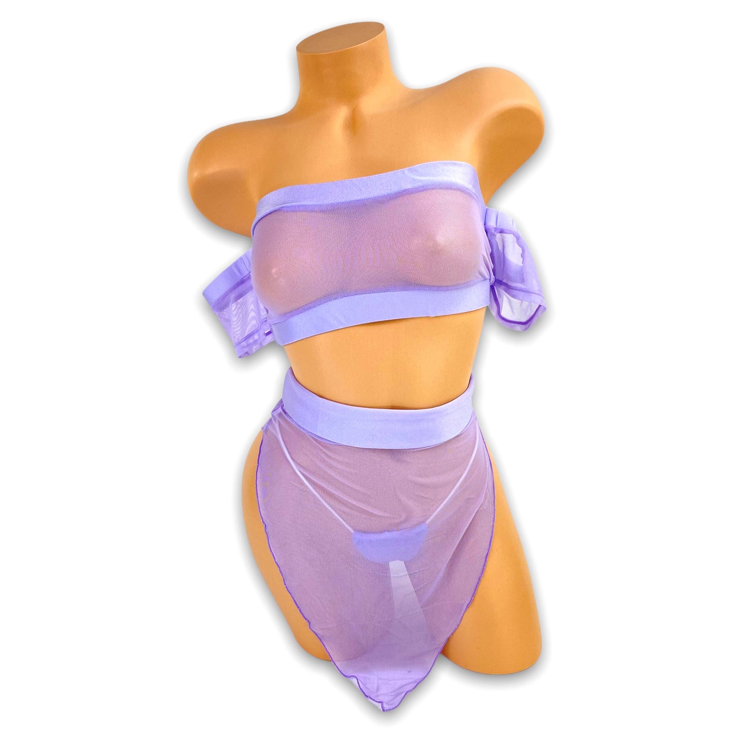 Lilac Sophia V Skirt Set