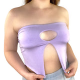 Lilac Tubular Fools In Love Top