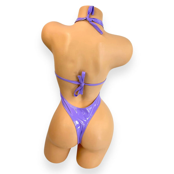 Lilac X Vinyl Courtney Bodysuit