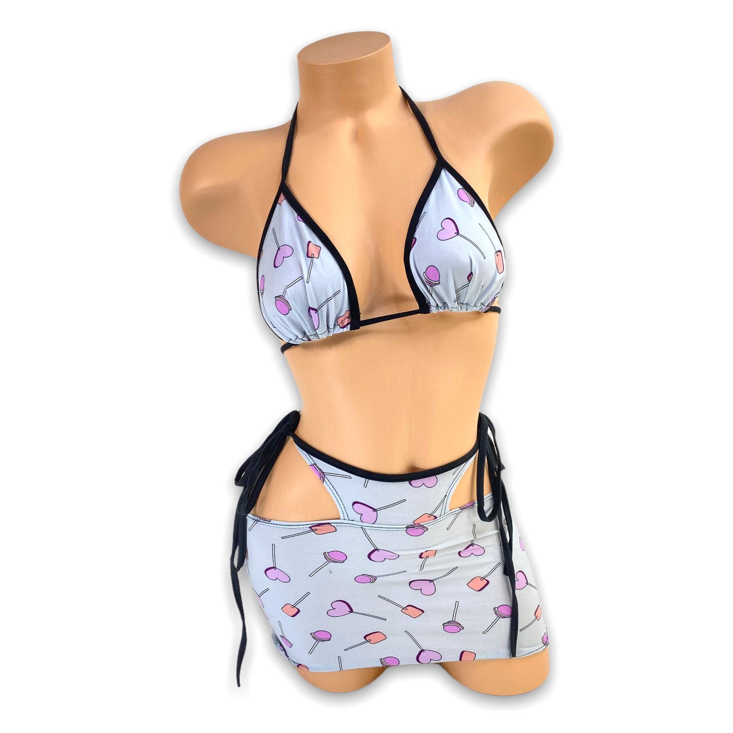 Lollipop Salma Faux Thong Skirt Set