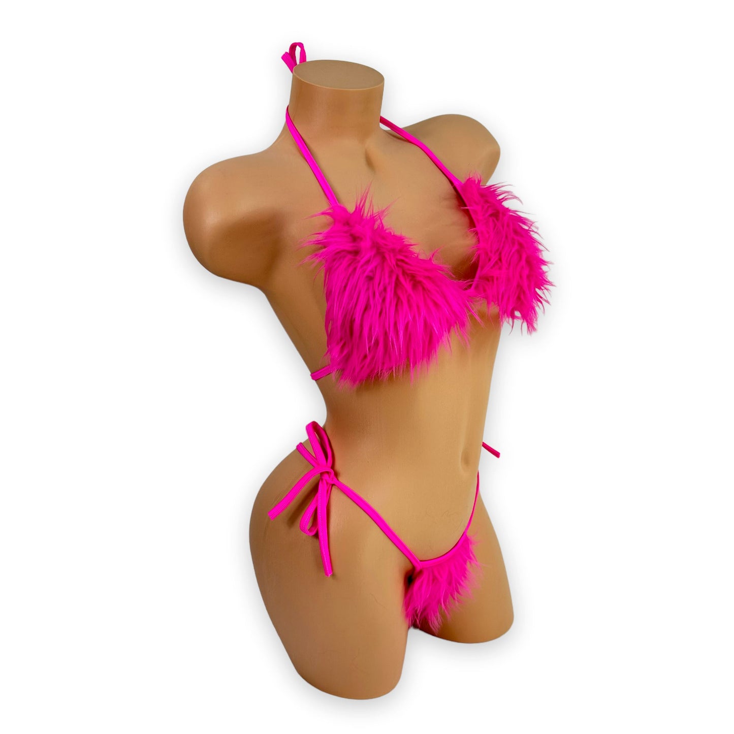 Pink Fuzzy Wuzzy Lara 'Kini