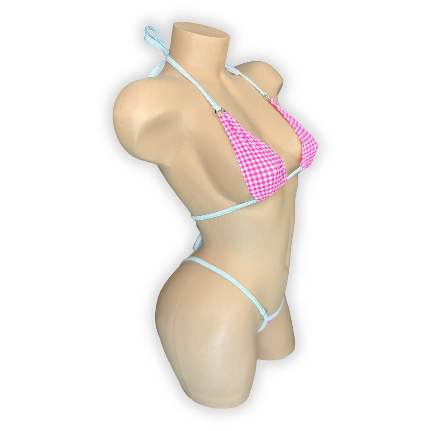 Pink Gingham Jada Set