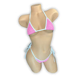Pink Gingham Maggie 'Kini