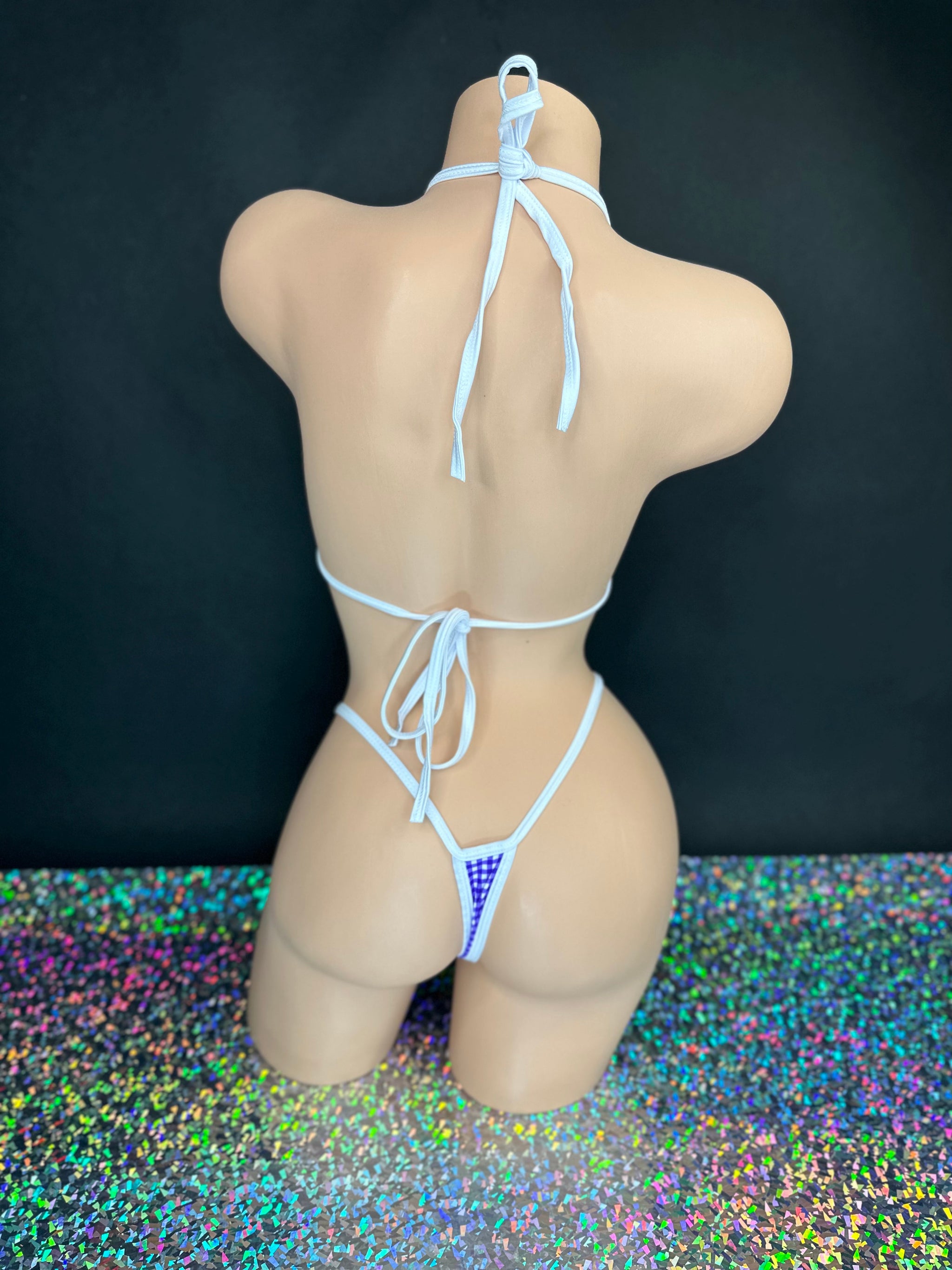 Purple Gingham Jada Set